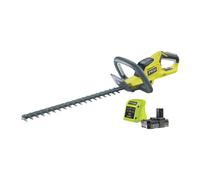 RYOBI Cortasetos a Batería 18V One+ RHT184520, Cuchilla 45 cm, Capacidad de Corte 18 mm, Incluye Batería 2.0Ah y Cargador 1.5A, Verde