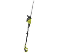 RYOBI - Cortasetos con Pértiga Sin Cable 18V One+ - Cuchillas 45cm - Trabajos de Largo Alcance - Se Entrega con 1 Funda, 1 Arnés, 1 Extensión - OPT1845 - Sin Batería ni Cargador