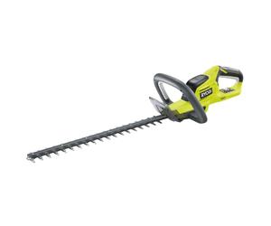 RYOBI - Cortasetos Eléctrico Inalámbrico a Batería 18V One+ - Cuchillas de 45cm para Setos Jóvenes, Ramas Finas, Plantas Pequeñas y Ornamentos - Se Entrega con 1 Funda Protectora - OHT1845