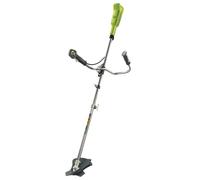 RYOBI - Desbrozadora Eléctrica Inalámbrica a Batería 18V ONE+ - Usos Trabajos de Acabado y Mantenimiento y Pequeño Desbroce - Se Entrega con 1 Cuchilla Tri-Arc, 1 Cabezal y 1 Arnés - OBC1820B