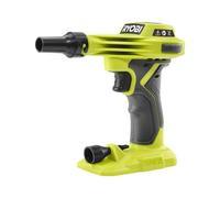 RYOBI - Inflador de Gran caudal (18 V, One+250 L/Min RVI18-0 (sin batería) | Inflado y drenaje rápidos de colchones, boyas y piscinas, boquilla de pellizco, boquilla ancha y bolsa de almacenamiento
