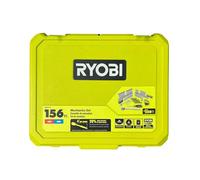 RYOBI Juego de llaves de vaso de 156 piezas compatibles con SAE y métrico