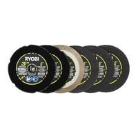 Ryobi Juego de ruedas de corte de carburo de 3 pulgadas (6 piezas)