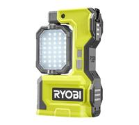 RYOBI - Lámpara LED taller 18V ONE + RMTL18-0 - Proyector de astillero inalámbrico - Cabeza giratoria 360°, asa de transporte, iluminación potente taller, compatible con batería 18V ONE