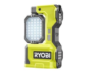 RYOBI - Lámpara LED taller 18V ONE + RMTL18-0 - Proyector de astillero inalámbrico - Cabeza giratoria 360°, asa de transporte, iluminación potente taller, compatible con batería 18V ONE