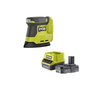 RYOBI - Lijadora triangular de 18 V, OnePlus RPS18-0, Herramientas Bricolaje, batería de 2,0 Ah, 1 cargador