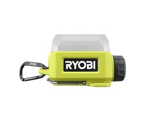 RYOBI Linterna USB de litio de 4 V, 3 intensidades: 250/50/15 lúmenes, compatible con el sistema LINK (se vende sin batería) - RLA4-0