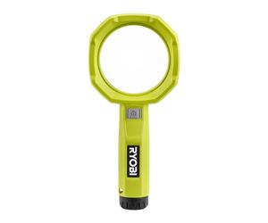 RYOBI - Lupa iluminada 4 V USB de litio - 2 intensidades: 60/200 lúmenes - Aumento x 3 - (se vende sin batería) - RML4-0