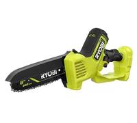 RYOBI Mini motosierra de poda compacta con batería de 18 V sin escobillas de 8 pulgadas (solo herramienta)