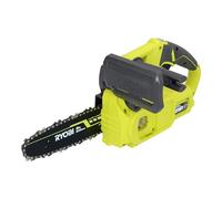 RYOBI - Motosierra Eléctrica Compacta 18V ONE+ 20 cm - Pequeña Herramienta de Poda de Arboles - Tensor de Cadena Lateral - Vendida sin Batería ni Cargador - RY18CS20A-0