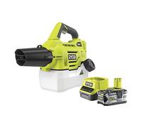 RYOBI - Nebulizador 18V ONE+ - con Batería 5,0 Ah y Cargador de 2,0 A - Depósito 2L - Tratamiento de Plantas, Control de Plagas, Desinfección de Superficies, Eliminación de Malas Hierbas - RY18FGA-150
