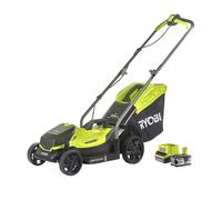 Ryobi OLM1833B Cortacésped Batería 18V ONE+ 33cm 35Lt Mulching 25-65mm Kit 4.0