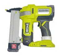 RYOBI ONE+ - Grapadora inalámbrica AirStrike de corona estrecha calibre 18 P361, color verde