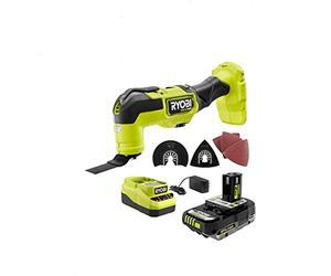 RYOBI ONE+ HP 18V Kit multiherramienta inalámbrica sin escobillas con batería de alto rendimiento de 2.0 Ah y cargador