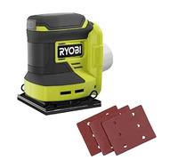 RYOBI ONE+ Lijadora inalámbrica de 18 V de 1/4 hoja (solo herramienta)
