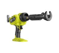 RYOBI - Pistola de Cartuchos Silicona 18V ONE+ - Capacidad 310 ml, Presión máx. 2250N - para Sellado - Portacartuchos Giratorio Desmontable - Bloqueador de Gatillo - Sin Batería ni Cargador - RCG18-0