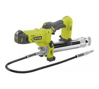 RYOBI - Pistola de Engrase 18V ONE+ - Caudal 210g/min, Presión máx. 690bar - Manguera 76cm, Luz LED, Empuñadura GripZONE+, Interruptor de Seguridad - Batería y Cargador no Incluidos - R18GG-0