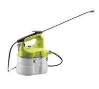 RYOBI - Pulverizador inalámbrico ONE+ de 18 V - Caudal 500 ml/min, presión 3,1 bar, distancia máxima 2,5 m - Depósito 3,5 l
