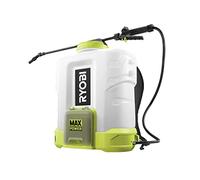 RYOBI - Pulverizador de Espalda 36 V MAX Power RY36BPSA-0 - Tratamiento Jardín, deshierbe, huerto, huerto y Grandes Superficies, Tanque de Gran Capacidad, Lanza telescópica, sin batería ni Cargador