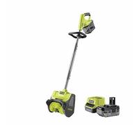 RYOBI Quitanieves Eléctrico a Batería 18V One+ RY18ST25A-140, Ancho 25 cm, Profundidad 15 cm, Alcance 6 m, Incluye Batería 4.0Ah y Cargador