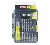 Ryobi RAK59SD Kit 59 puntas Taladro atornillador con soporte para puntas