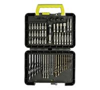 Ryobi RAK60DDF Kit 60 puntas Brocas hexagonales de 1/4" Estuche para