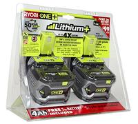 Ryobi RB18L40 2 Baterías 18V ONE+ 4.0 Ah Indicadores de Carga