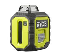 Ryobi 360° Láser, Verde Láser Con 25M Alcance & Dos Auto-Nivelación,