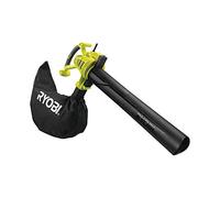 Ryobi RBV3000CSV 3000W 375kmh - Soplador de hojas (3000 W, 375 kmh, 45 L, Negro, Verde, 3,6 kg)