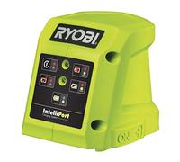 Ryobi RC18115 18V One+ 1.5A Cargador de batería, Negro