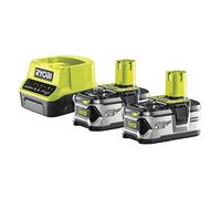 Ryobi RC18120-240 - Pack cargador 1 h + 2 Baterías Litio-Ion 18V 4,0 Ah