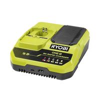 Ryobi RC18180 Cargador Ultra Rápido 18V USB-C USB-A 4.0Ah en 40min