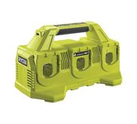 Ryobi RC18640 - Cargador secuencial de Litio (18 V, 6 Puertos)