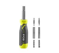 Ryobi RHSDM1101 Destornillador multiusos 11 en 1 Juego de puntas con mango