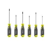 Ryobi RHSDS6PC - Juego de destornilladores magnéticos (6 piezas)