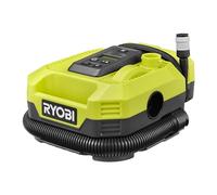 Ryobi RMI18 - Compresor e inflador inalámbrico de 18 V ONE+ - Hasta 11 bar/hasta 500 L/min - Incluye 3 puntas de inflado (sin batería)