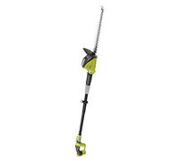 RYOBI RPT184520 ONE+ - Cortasetos de poste inalámbrico de 18 V, Hyper Green, hoja de 45 cm (con 1 batería de 2.0 Ah)