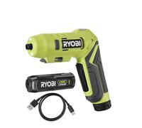 Ryobi RSDP4-120G Taladro atornillador con mango ajustable Batería 4V 2.0 Ah