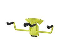 RYOBI RSLW806 - Gancho para suspensión de todo tipo de herramientas | 3 puntos de enganche en un solo soporte, rieles de pared del sistema modular, garaje, taller, bodega, lavadero y despensa