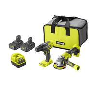 Ryobi Set de Taladro y Accesorios One + Eléctricas 18 V