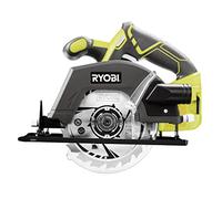 RYOBI - Sierra Circular 18V ONE+ Hoja Ø 150 mm - para Cualquier Corte Recto y en Bisel, Canto de Tablas, Vigas, Tablones en Ebanistería, Carpintería y Trabajos en Madera - R18CSP-0