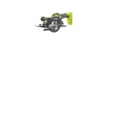 RYOBI Sierra circular de mano con batería ONE+ de 18 V, diámetro de la hoja de sierra de 115 mm, sin batería ni cargador