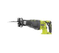RYOBI - Sierra Sable 18V ONE+ - Carrera Hoja 28mm, Velocidad 2900rpm - Zapata Ajustable, Empuñadura Gripzone, Antivibración - Cambio de Hoja sin Herramienta - Sin Batería ni Cargador - R18RS-0