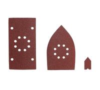 Ryobi SMS30A Delta Kit de papel de lija mixto extensión hoja de grano 1/3