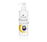 RYOR Baby - Gel de lavado y champú 2 en 1 con aceite de aguacate y pantenol, 200 ml