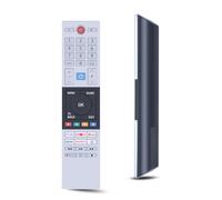RYQIF CT-8567 Mando a distancia de repuesto adecuado para Toshiba Samrt TV 43UV2363DB 50UV2363DB 50UK3C63DB 65UV2363DG 32LK3C63DB 40LV2E63DG 30116758