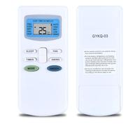 RYQIF GYKQ-03 - Mando a distancia de repuesto para sistema de aire acondicionado TCL, para Delonghi Varias Marcas PACCT90 PACC100EL PACC120E PACC130EK GYKQ-27E ACTR-70 ACTR-90 FW3-2500 FW3-3000 KFTHP