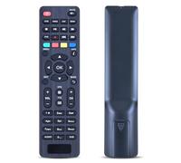 RYQIF Mando a distancia de repuesto para Telesystem Digital Decoder TS6822 T2HEVC Twin Tuner FACILE/01 FACILE Stealth/01