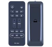 RYQIF Nuevo mando a distancia RC-1251 para barra de sonido Denon DHTS217 DHT-S217