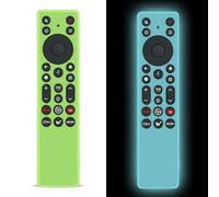 RYQIF RC923A RC813A Mando a Distancia de Repuesto Adecuado para Funda Compatible con TCL RC923A RC813A Remote, Silicona Resistente a Golpes Carcasa Carcasa Ultrafina, Sin Olor, Funda Silicona (Azul+